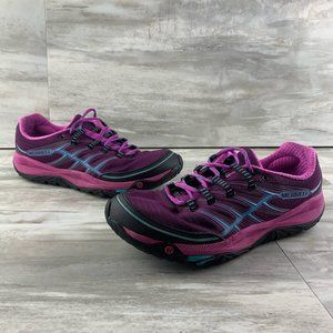 Merrell AllOut Rush Trail Running Shoes Purple/Blue J06488 Women Size 8.5